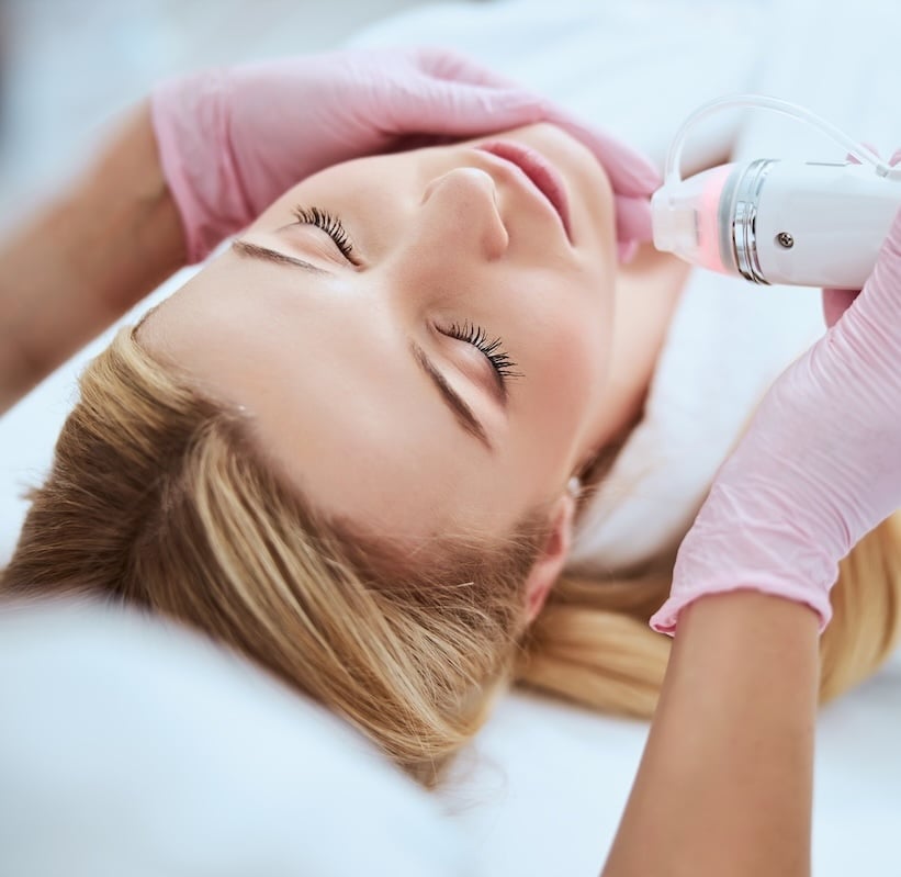 Microneedling Closeup